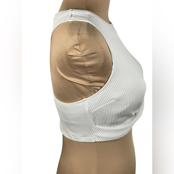 Hollister White Swim Top NWT Medium - Picture 3 of 5